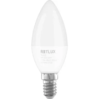 RLL 431 C37 E14 sviečka 8W DL RETLUX