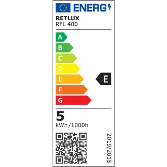 RFL 400 Fil. C35 E14 sviečka 5W WW RETLUX