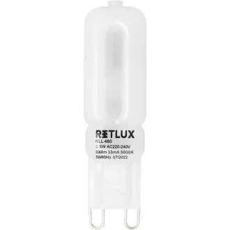 RLL 460 G9 3,3 W LED WW RETLUX RLL 460 G9 3,3 W LED WW RETLUX