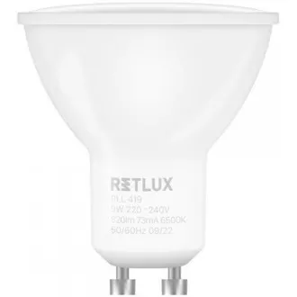 RLL 419 GU10 bulb 9W DL RETLUX