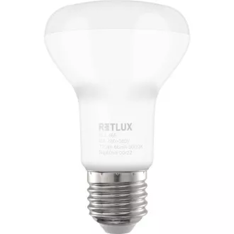 RLL 465 R63 E27 Spot 8W WW RETLUX RLL 465 R63 E27 Spot 8W WW RETLUX