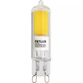 RLL 455 G9 COB 2,2 W LED WW RETLUX RLL 455 G9 COB 2,2 W LED WW RETLUX