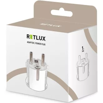 RPC 64 zástrčka 16A/250V biela RETLUX
