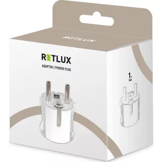 RPC 64 zástrčka 16A/250V biela RETLUX