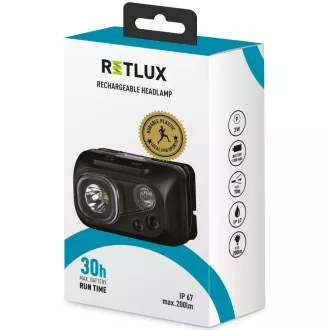 RPL 57 NABÍJACIA ČELOVKA 3W IP67 RETLUX RPL 57 NABÍJACIA ČELOVKA 3W IP67 RETLUX