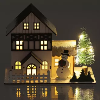 RXL 465 Domček v zime 18cm 7LED WW RETLUX