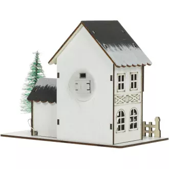 RXL 465 Domček v zime 18cm 7LED WW RETLUX