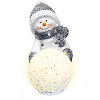 RXL 474 Snehuľ. guľa 12cm LED WW RETLUX