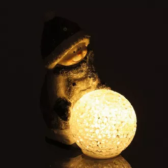RXL 474 Snehuľ. guľa 12cm LED WW RETLUX