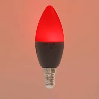 RSH 100 C37 E14 žiar. 4,5W RGB CCT RETLUX