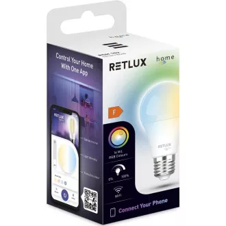 RSH 102 A 60 E27 žiar. 9W RGB CCT RETLUX