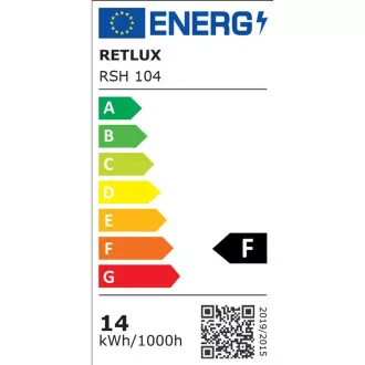 RSH 104 A70 E27 žiar. 14 W RGB CCT RETLUX