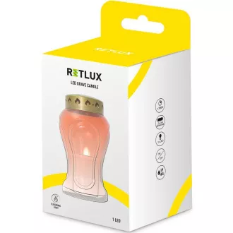 RLC 39 LED sviečka cintorínsky 168MM RETLUX