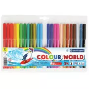 Popisovač Centropen 7550/24 24 farieb valcový hrot 1mm