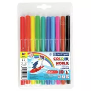 Popisovač Centropen 7550/10 10 farieb valcový hrot 1mm
