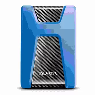 ADATA Externý HDD 1TB USB 3.1 DashDrive Durable HD650, modrý (gumový, nárazu odolný)