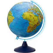 Alaysky Globe 25 cm Reliéfny fyzický a politický glóbus s LED podsvietením