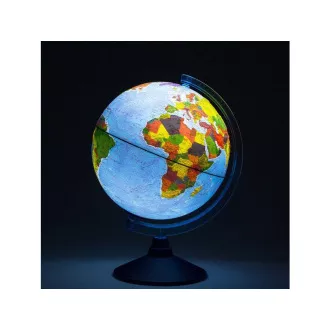 Alaysky Globe 32 cm Reliéfny fyzický a politický glóbus s LED podsvietením, v slovenčine Alaysky Globe 32 cm Reliéfny fyzický a politický glóbus s LED podsvietením, v slovenčine