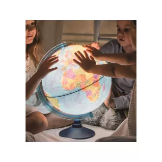 Alaysky Globe 32 cm Reliéfny fyzický a politický glóbus s LED podsvietením, v slovenčine Alaysky Globe 32 cm Reliéfny fyzický a politický glóbus s LED podsvietením, v slovenčine