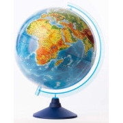 Alaysky Globe 32 cm Reliéfny fyzický glóbus, popisky v angličtine