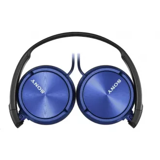 SONY stereo slúchadlá MDR-ZX310, modrá