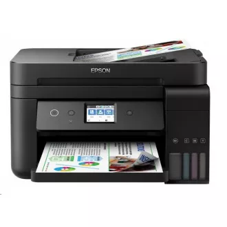 EPSON tlačiareň ink L6190, 4in1, CIS, A4, 33ppm, 4ink, USB, Wi-Fi, Ethernet, LCD touch-panel