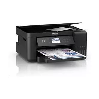 EPSON tlačiareň ink L6160, 3in1, CIS, A4, 33ppm, 4ink, USB, Wi-Fi, Ethernet, LCD touch-panel