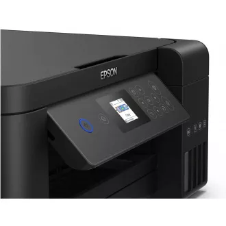 EPSON tlačiareň ink L4160,3in1, CIS, A4,33ppm black, 4ink, USB, Wi-Fi, EPSON connect, LCD touch-panel, SD reader, Tank system EPSON tlačiareň ink L4160,3in1, CIS, A4,33ppm black, 4ink, USB, Wi-Fi, EPSON connect, LCD touch-panel, SD reader, Tank system