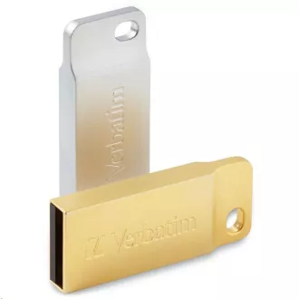 VERBATIM Flash Disk 16GB Metal Executive, USB 2.0, strieborná