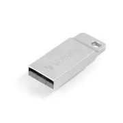 VERBATIM Flash Disk 32GB Metal Executive, USB 2.0, strieborná
