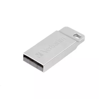 VERBATIM Flash Disk 64GB Metal Executive, USB 2.0, strieborná