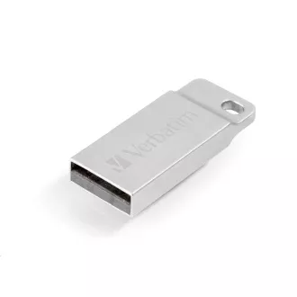 VERBATIM Flash Disk 64GB Metal Executive, USB 2.0, strieborná