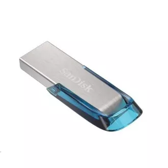 SanDisk Flash Disk 64GB Ultra Flair, USB 3.0, tropic modrá