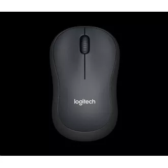 Logitech Wireless Mouse M220 Silent, black