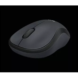 Logitech Wireless Mouse M220 Silent, black