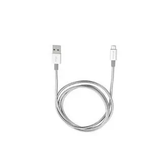 VERBATIM kábel Mirco B USB Cable Sync & Charge 100cm Silver 48862 O2 polep