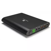 Viking notebooková power banka Smartech II Quick Charge 3.0 40000mAh, čierna