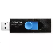 ADATA Flash Disk 128GB UV320, USB 3.1 Dash Drive, čierna / modrá