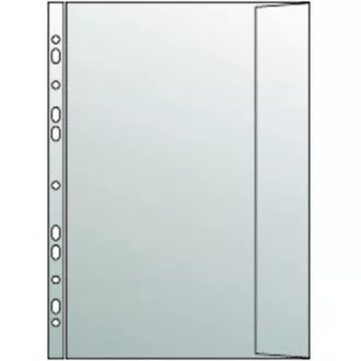 Obal A4 s chlopňou 238x310mm číry eurozáves PP 110mi 10ks Obal A4 s chlopňou 238x310mm číry eurozáves PP 110mi 10ks