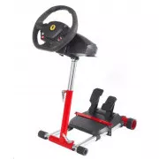 Wheel Stand Pro, stojan na volant a pedále pre Thrustmaster SPIDER, T80/T100, T150, F458/F430, červený