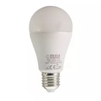 TESLA - LED BL271330-2, žiarovka BULB E27, 13W, 1521 lm - efektivita 117 lm/W