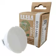TESLA - LED MR163530-4, žiarovka GU5,3 MR16, 3,5 W, 12 V, 230 lm, 25 000 h, 3000 K teplá biela, 100 °