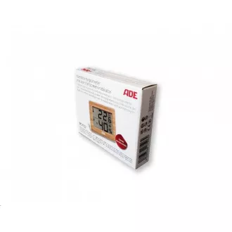 ADE WS 1702 bamboo - digitálny teplomer s vlhkomerom