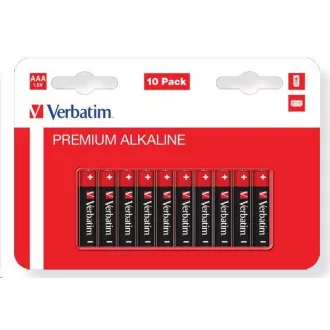 VERBATIM Alkalická Batéria AA 10 Pack / LR6