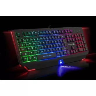 CONNECT IT BATTLE RNBW klávesnica pre hráčov, CZ/US