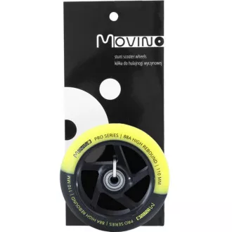 Náhradné kolieska na freestyle kolobežku MOVINO EDGE 100 mm, hliník, 2 ks, Zlatá
