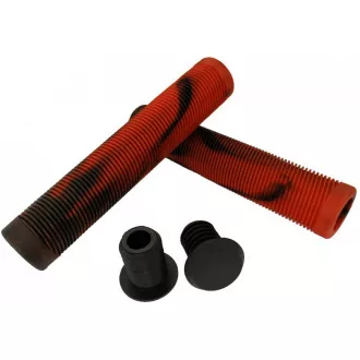 Náhradný grip na riadidlá freestyle kolobežky TPR Grip (EDGE Black-red), 2ks Náhradný grip na riadidlá freestyle kolobežky TPR Grip (EDGE Black-red), 2ks
