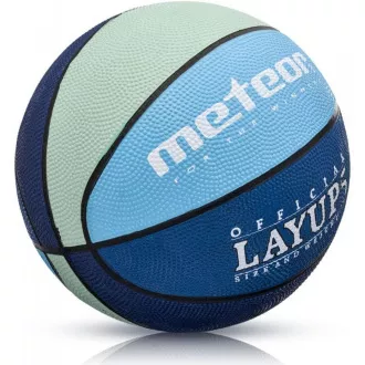 Basketbalová lopta MTR LAYUP vel.4, ružovo-fialová