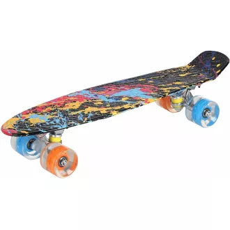 Pennyboard ENERO SPLASH, 56 cm s LED kolieskami