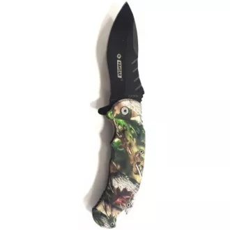 Skladací turistický nôž Kandar, viacfarebný, 23 cm